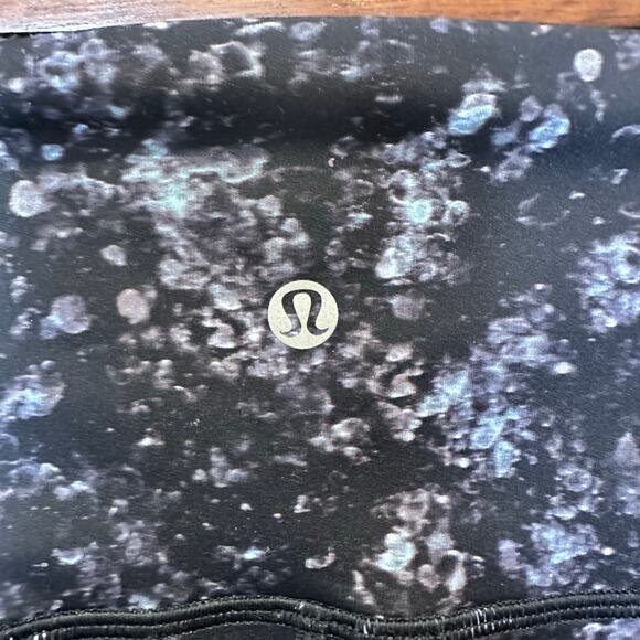Lululemon Wunder Under Hi-Rise Tight Nulux Effervescence 50g Multi Black Sz 8 - Picture 6 of 9